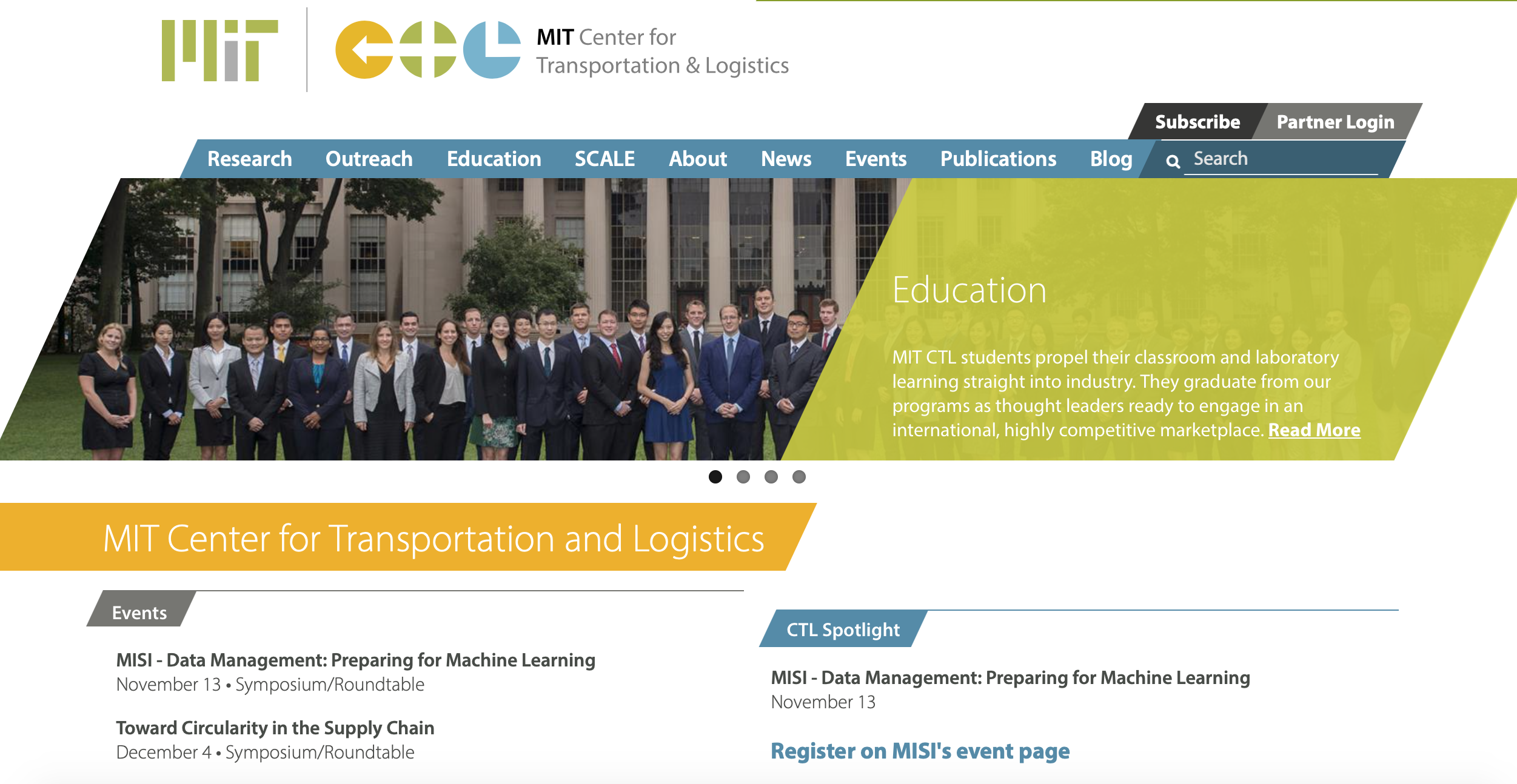MIT CTL home page