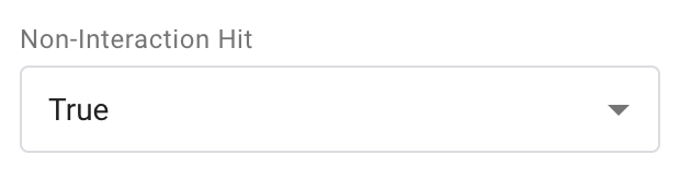 non-interaction hit setting in google tag manager